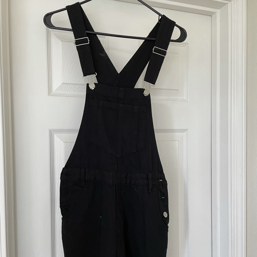 12th Tribe Black Overalls